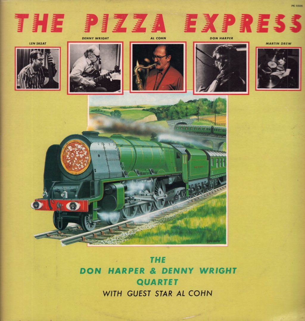 Don Harper & Denny Wright Quartet With Al Cohn - Pizza Express - Lp