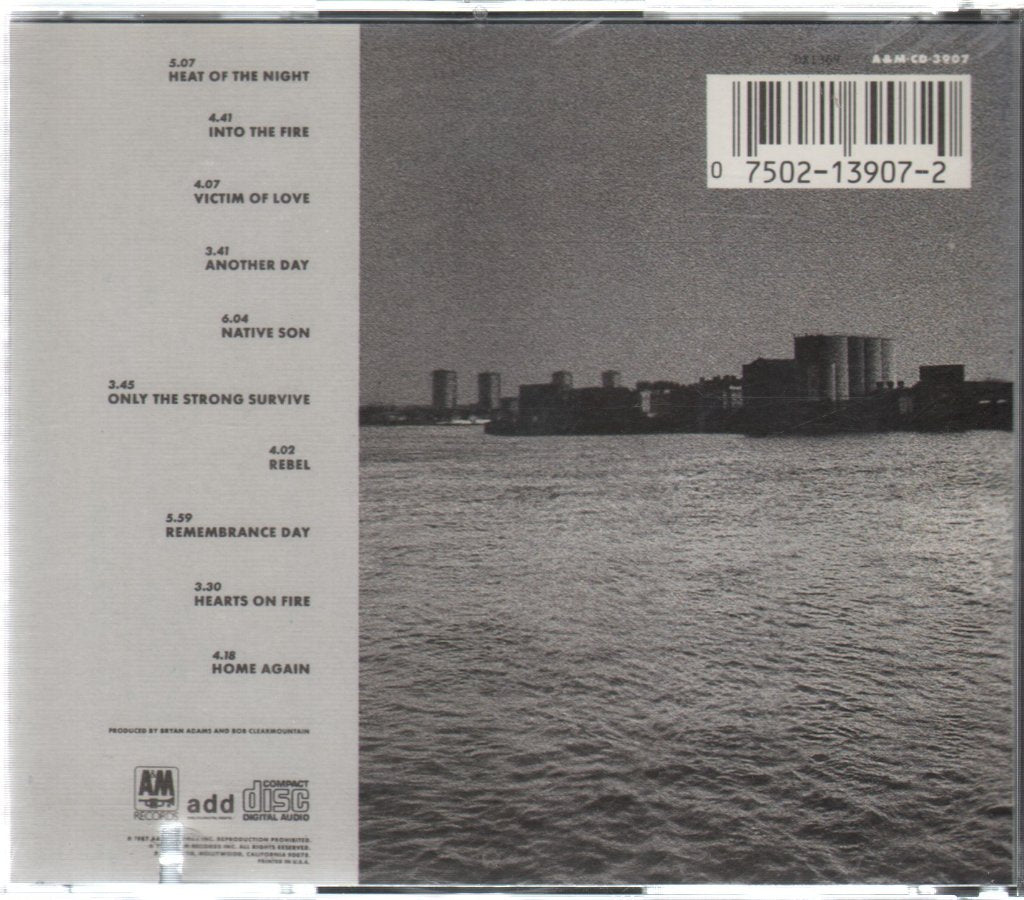 Bryan Adams - Into The Fire - Cd