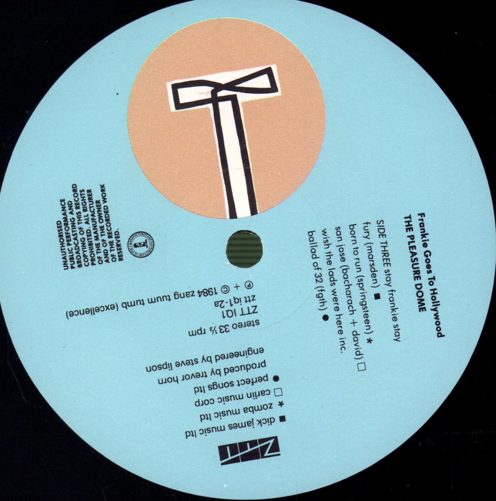 Frankie Goes To Hollywood - Welcome To The Pleasuredome - Double Lp