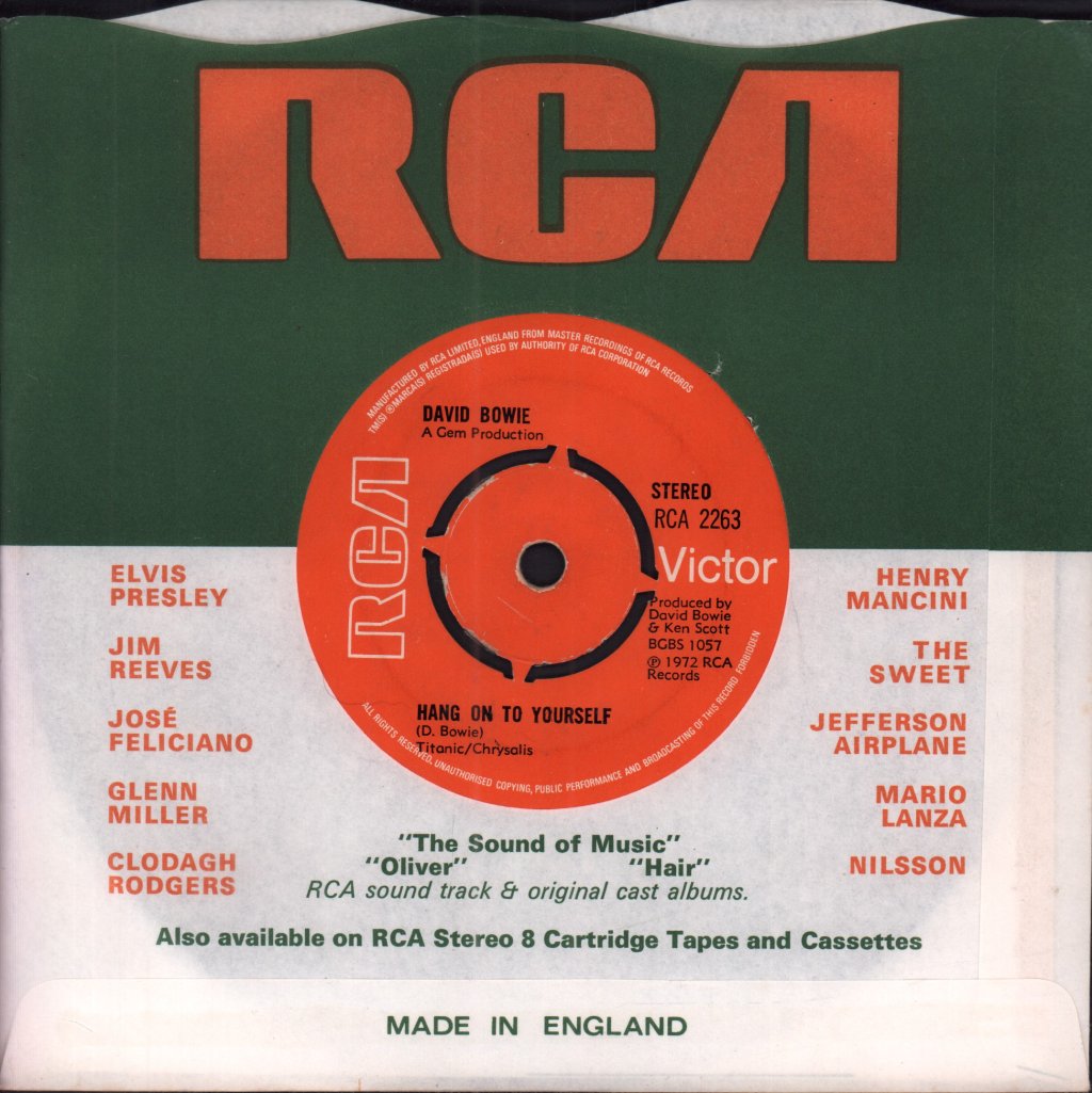 David Bowie - John I'm Only Dancing - 7 Inch