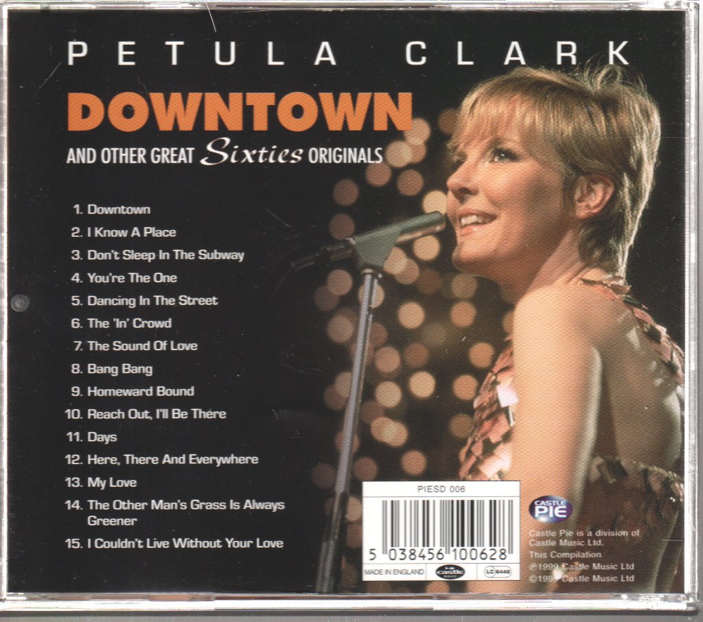 Petula Clark - Downtown And Other Great Sixties Originals - Cd