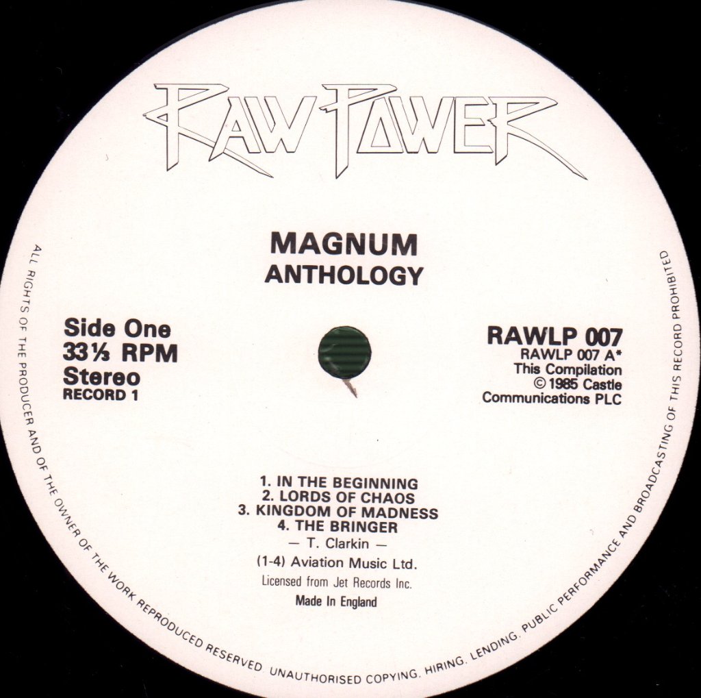 Magnum - Anthology - Double Lp