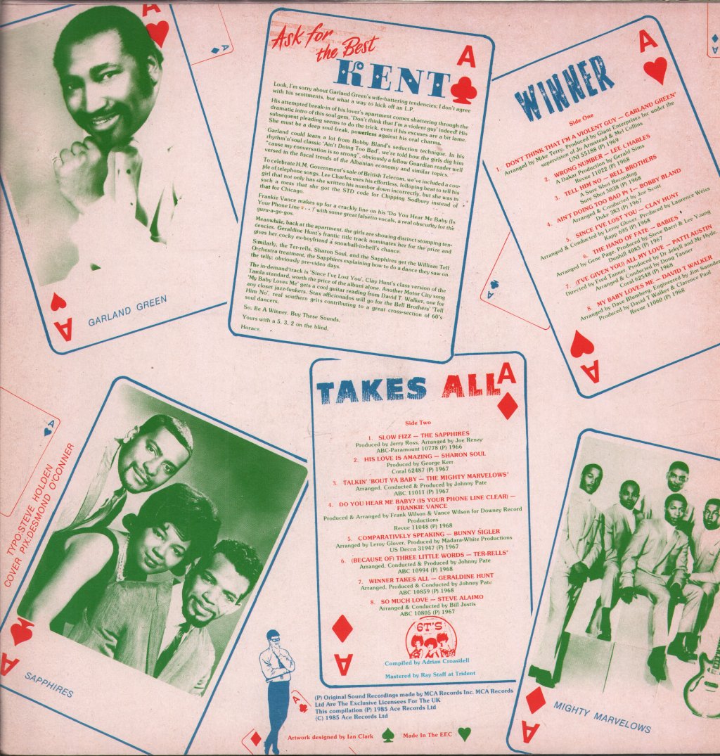 Various Artists - Winner Takes All - Lp