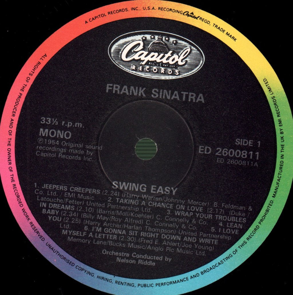 Frank Sinatra - Swing Easy - Lp