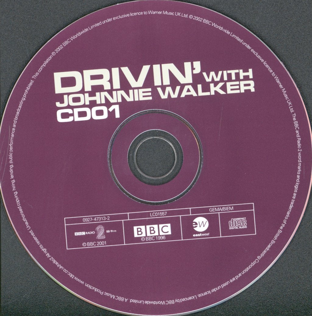 Various Artists - Drivin' With Johnnie Walker - Double Cd