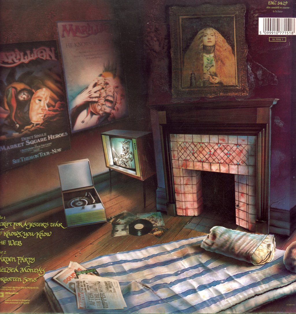 Marillion - Script For A Jester's Tear - Lp