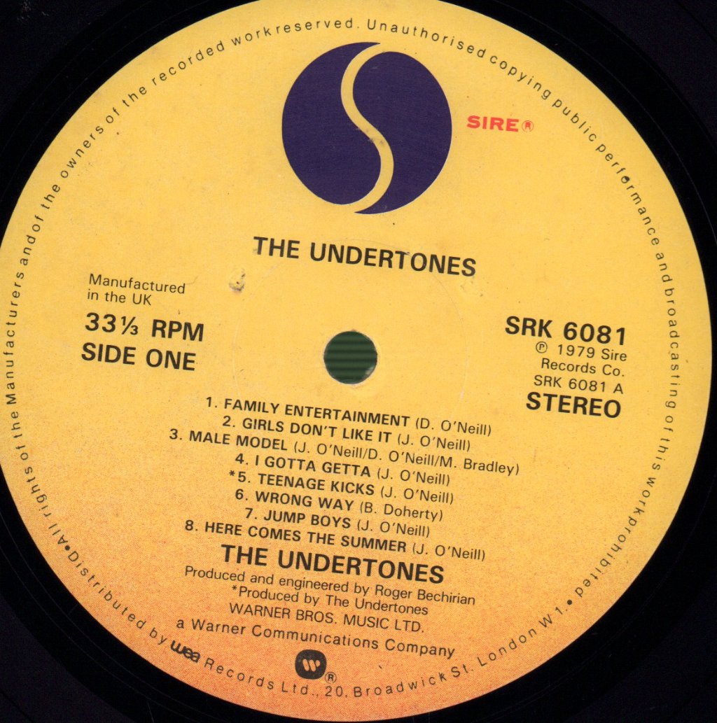 Undertones - Undertones - Lp