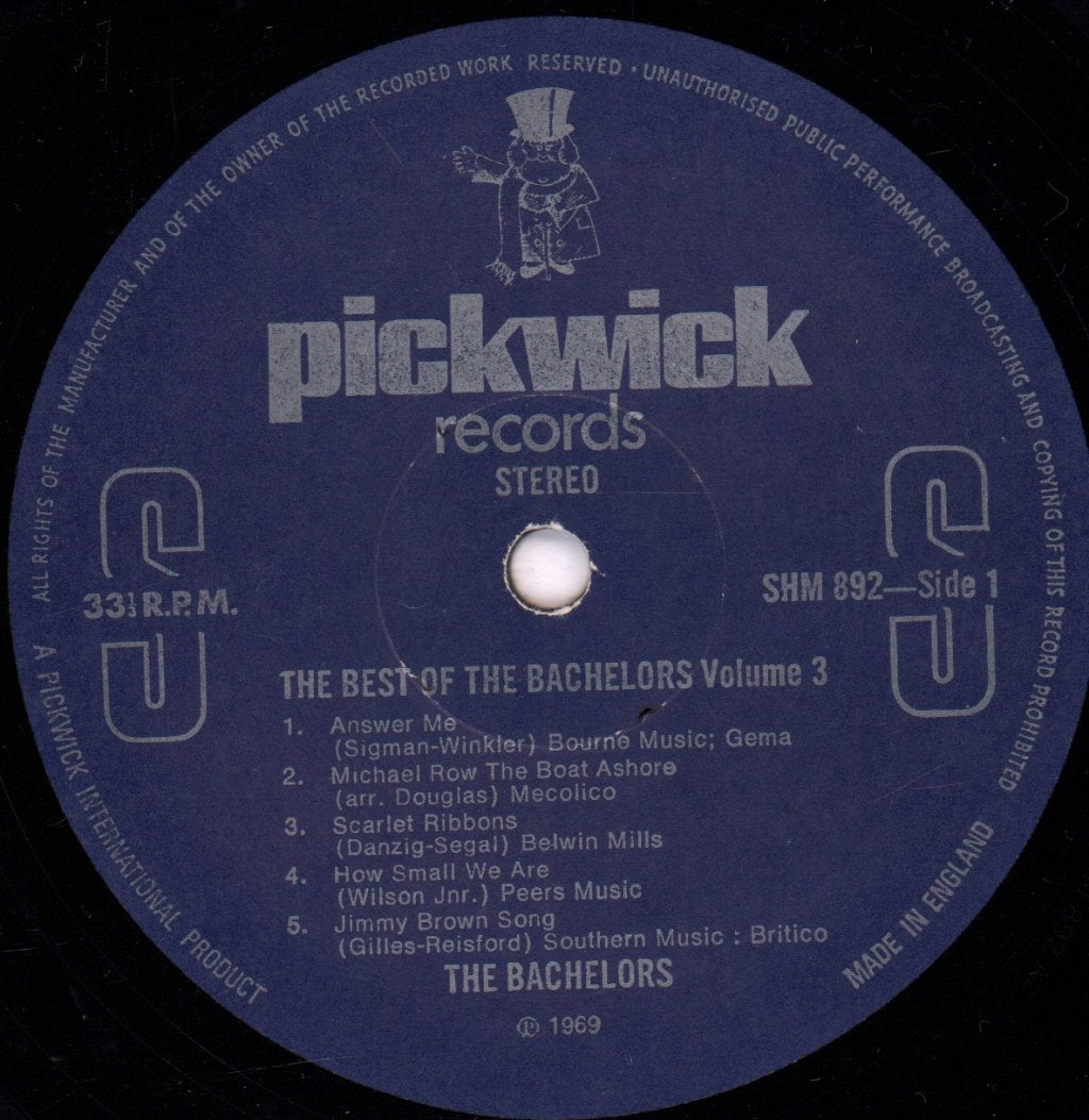 Bachelors - Best Of The Bachelors Volume 3 - Lp