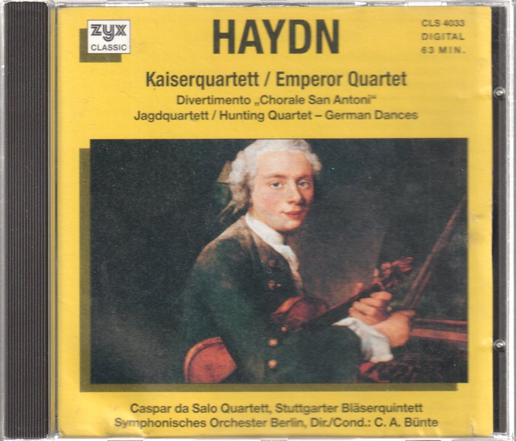 Joseph Haydn - Kaiserquartett/Emperor Quartet - Cd