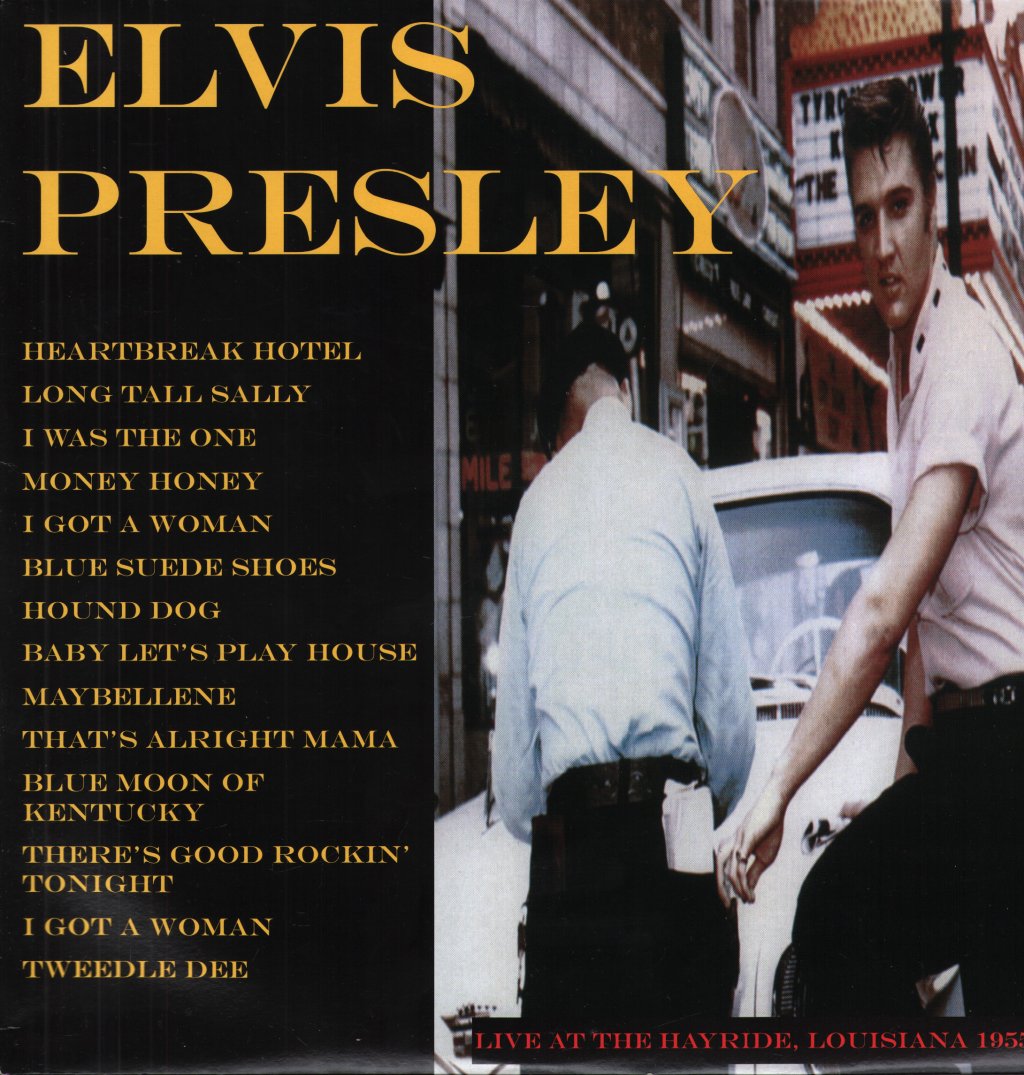 Elvis Presley - Live At The Hayride Louisiana 1955 - Lp