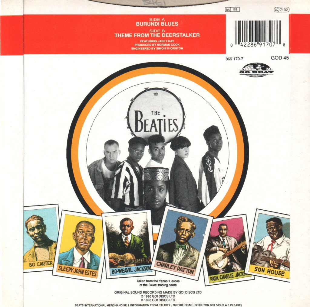 Beats International - Burundi Blues - 7 Inch