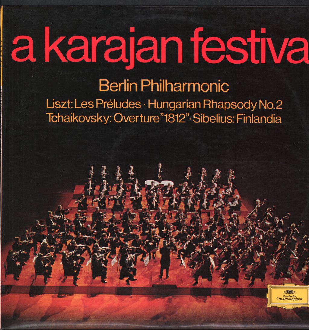 Herbert Von Karajan And Berlin Philharmonic - A Karajan Festival - Lp