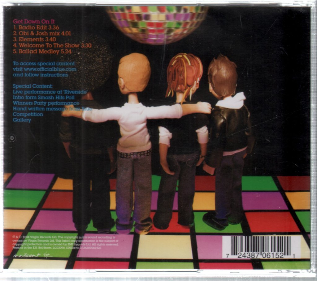 Blue (2000S Band) - Get Down On It - Cd