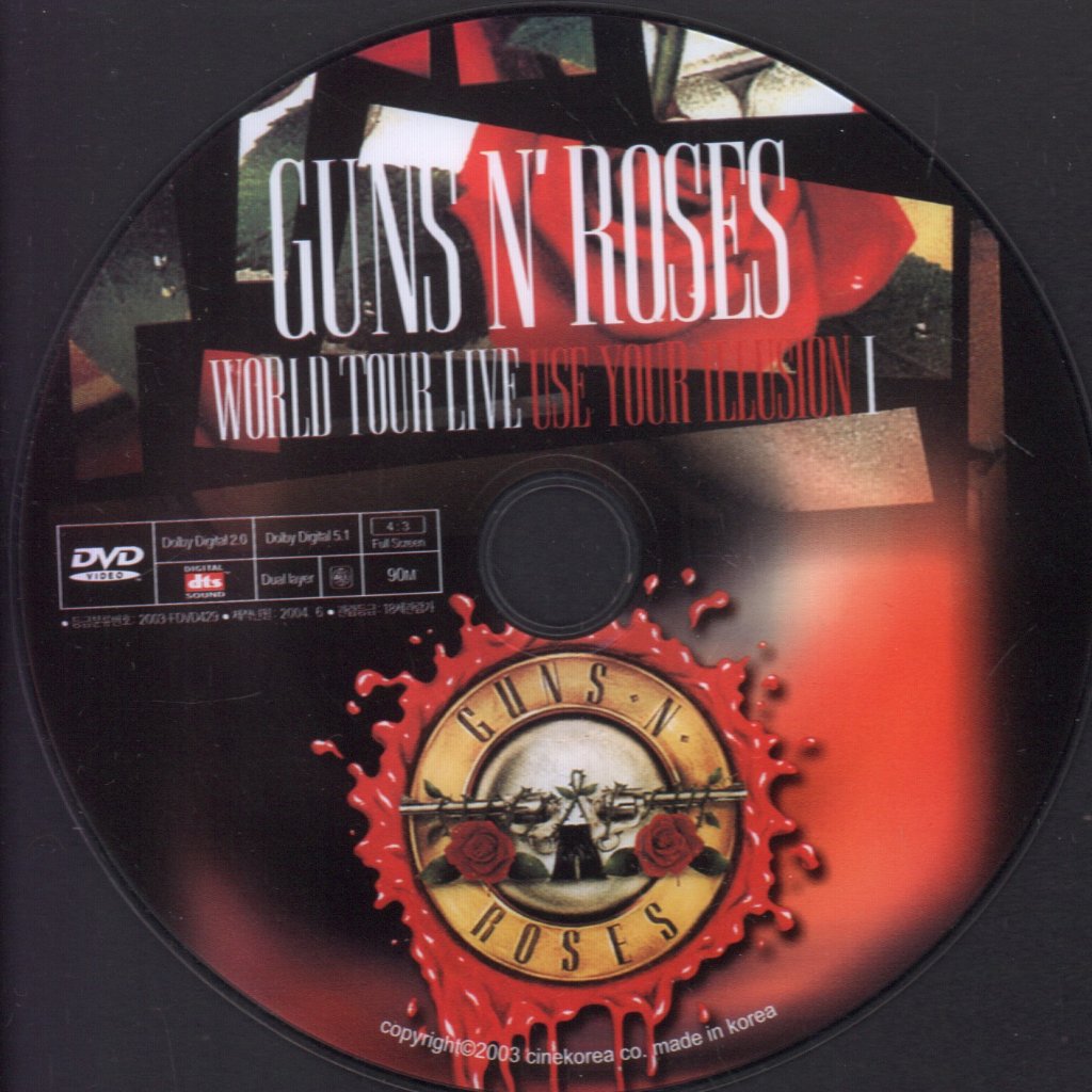 Guns N' Roses - World Tour Live: Use Your Illusion I - Dvd