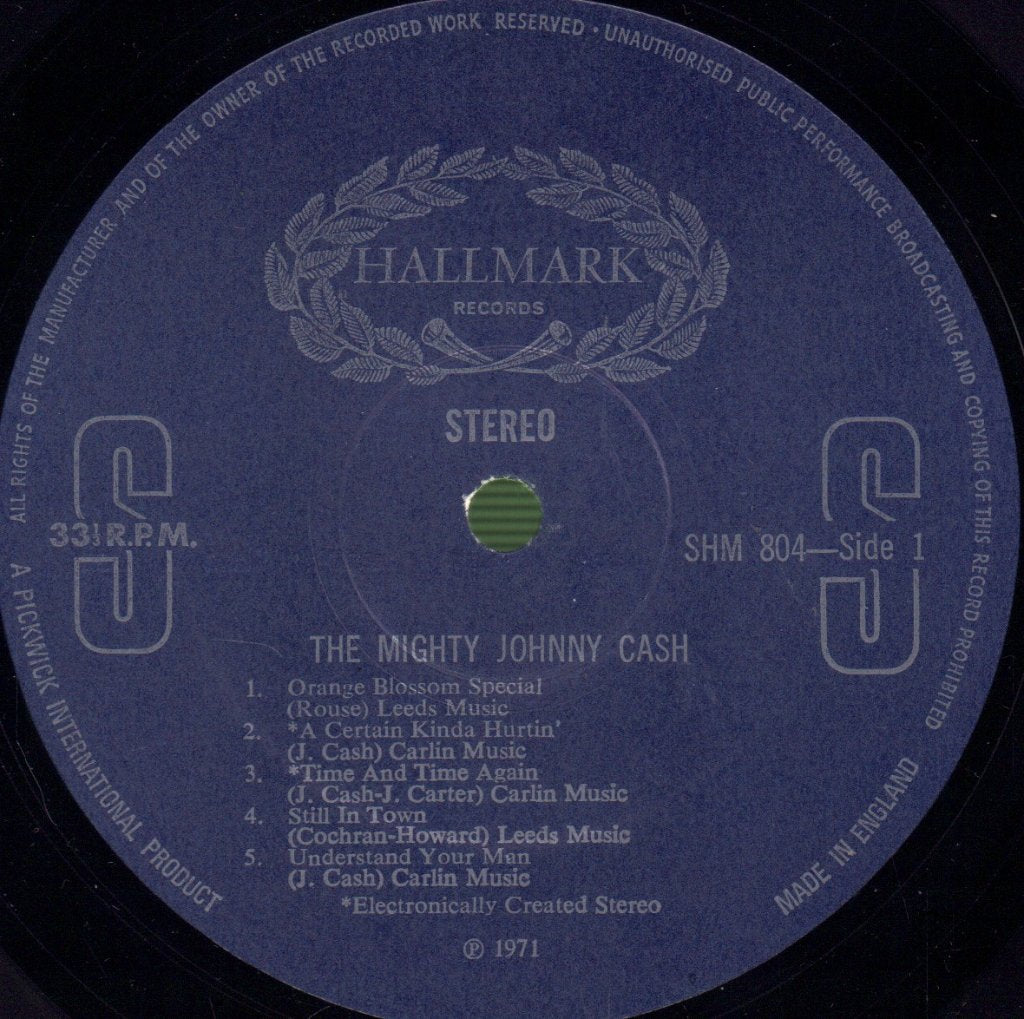 Johnny Cash - Mighty Johnny Cash - Lp
