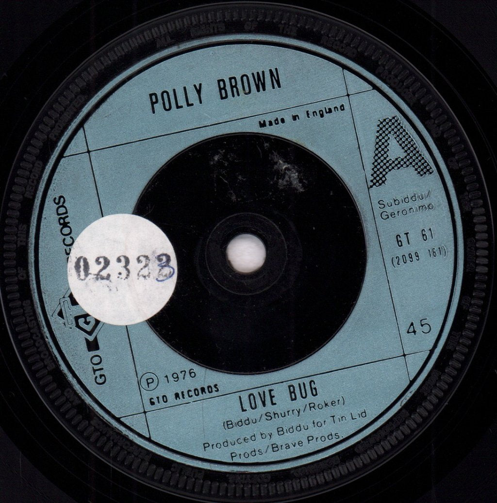 Polly Brown - Love Bug - 7 Inch