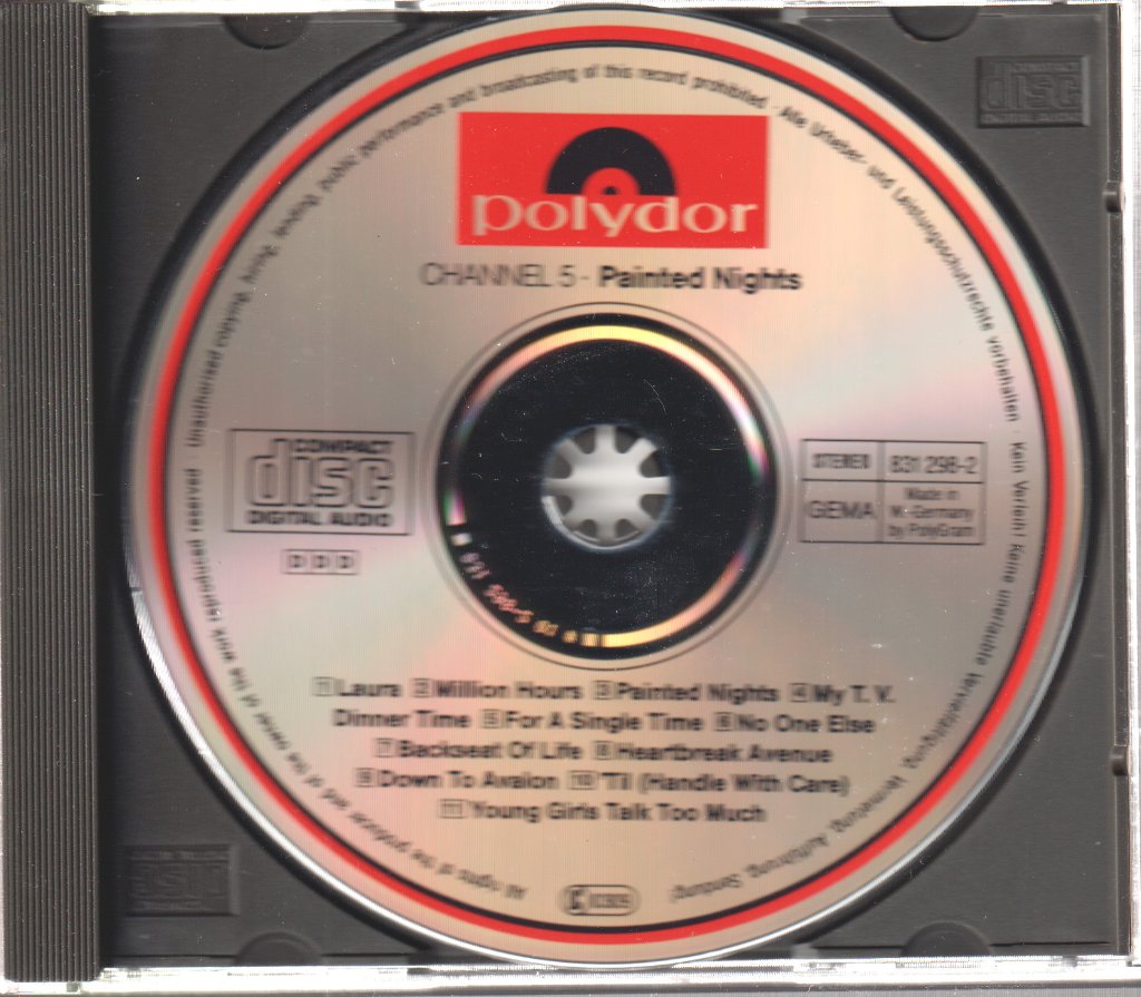 Channel 5 - Painted Nights - Cd