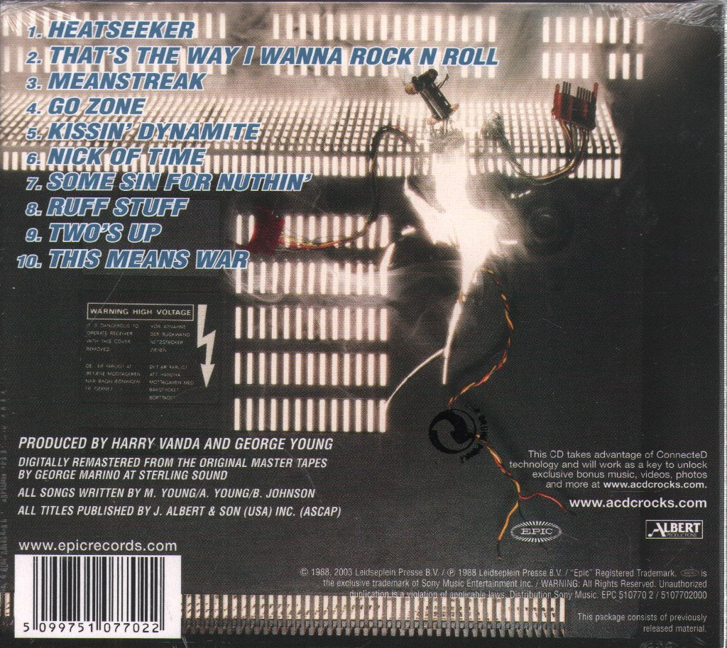 AC/DC - Blow Up Your Video - Cd