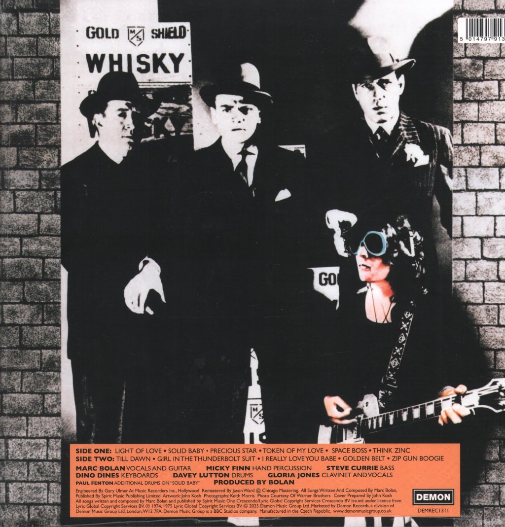 T. Rex - Bolan's Zip Gun (50th Anniversary) (National Album Day 2025) - Lp