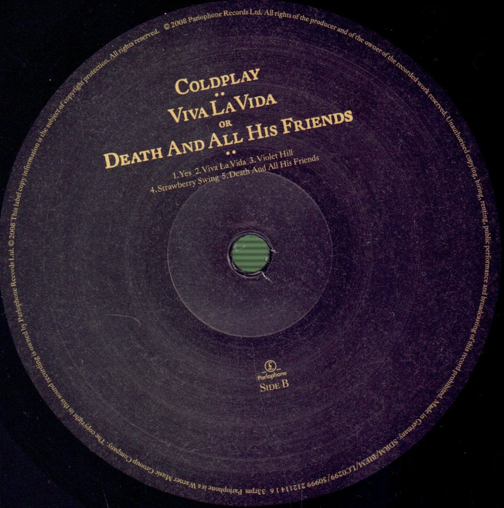 Coldplay - Viva La Vida Or Death and All His Friends - Lp