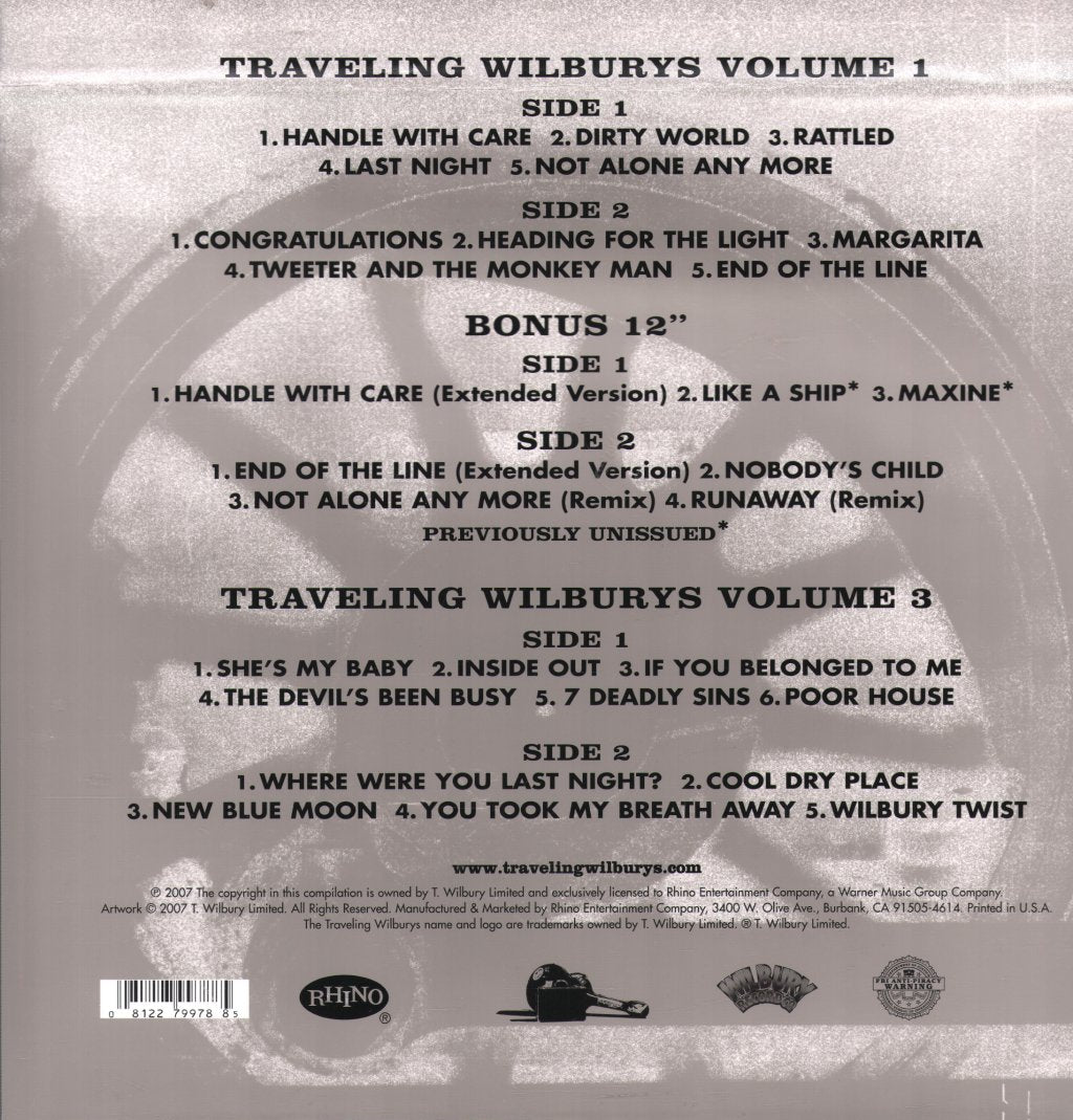 Traveling Wilburys - Traveling Wilburys Collection - Lp Box Set
