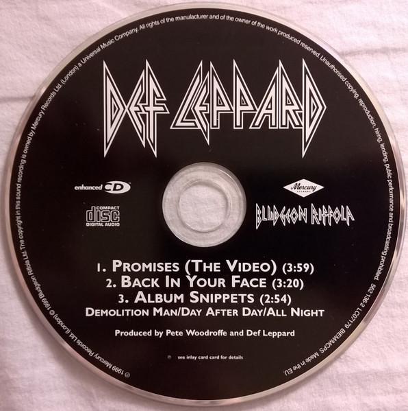 Def Leppard - Promises / Back In Your Face - Cd