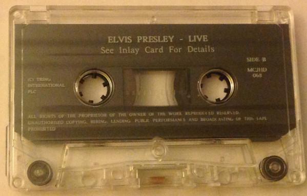 Elvis Presley - Live - Cassette