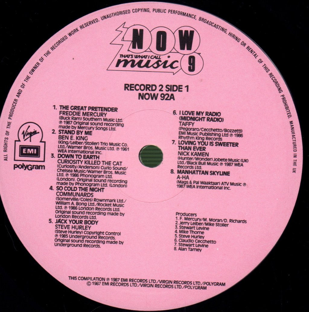 Various Artists - Now That's What I Call Music 9 - Double Lp