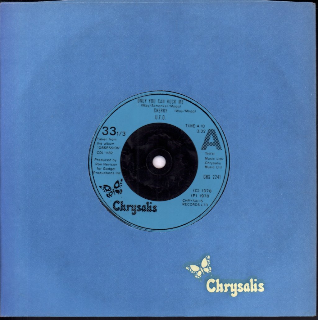 UFO - Only You Can Rock Me - 7 Inch