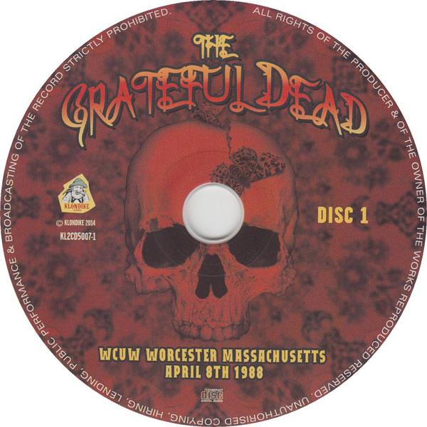 Grateful Dead - WCUW Worcester 91.3 FM 08.04.1988 - Double Cd