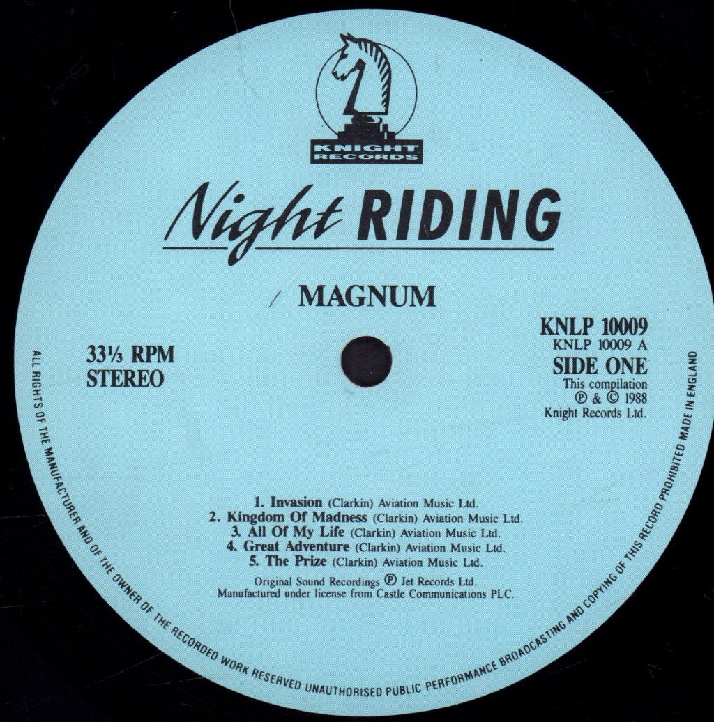 Magnum (Metal Group) - Night Riding - Lp