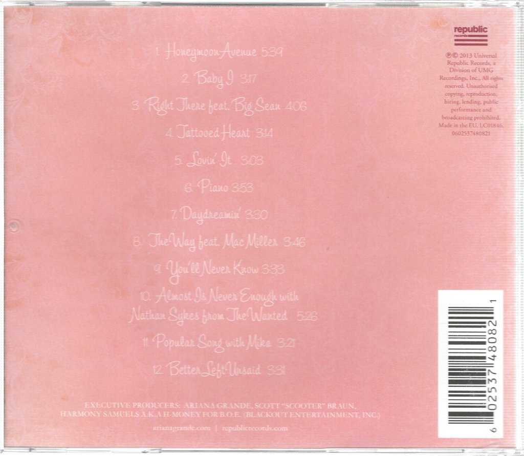 Ariana Grande - Yours Truly - Cd