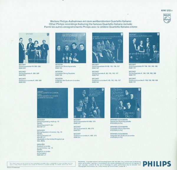 Ludwig Van Beethoven - Complete Works For String Quartet - Lp Set