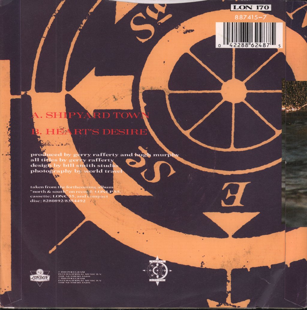 Gerry Rafferty - Shipyard Town - 7 Inch