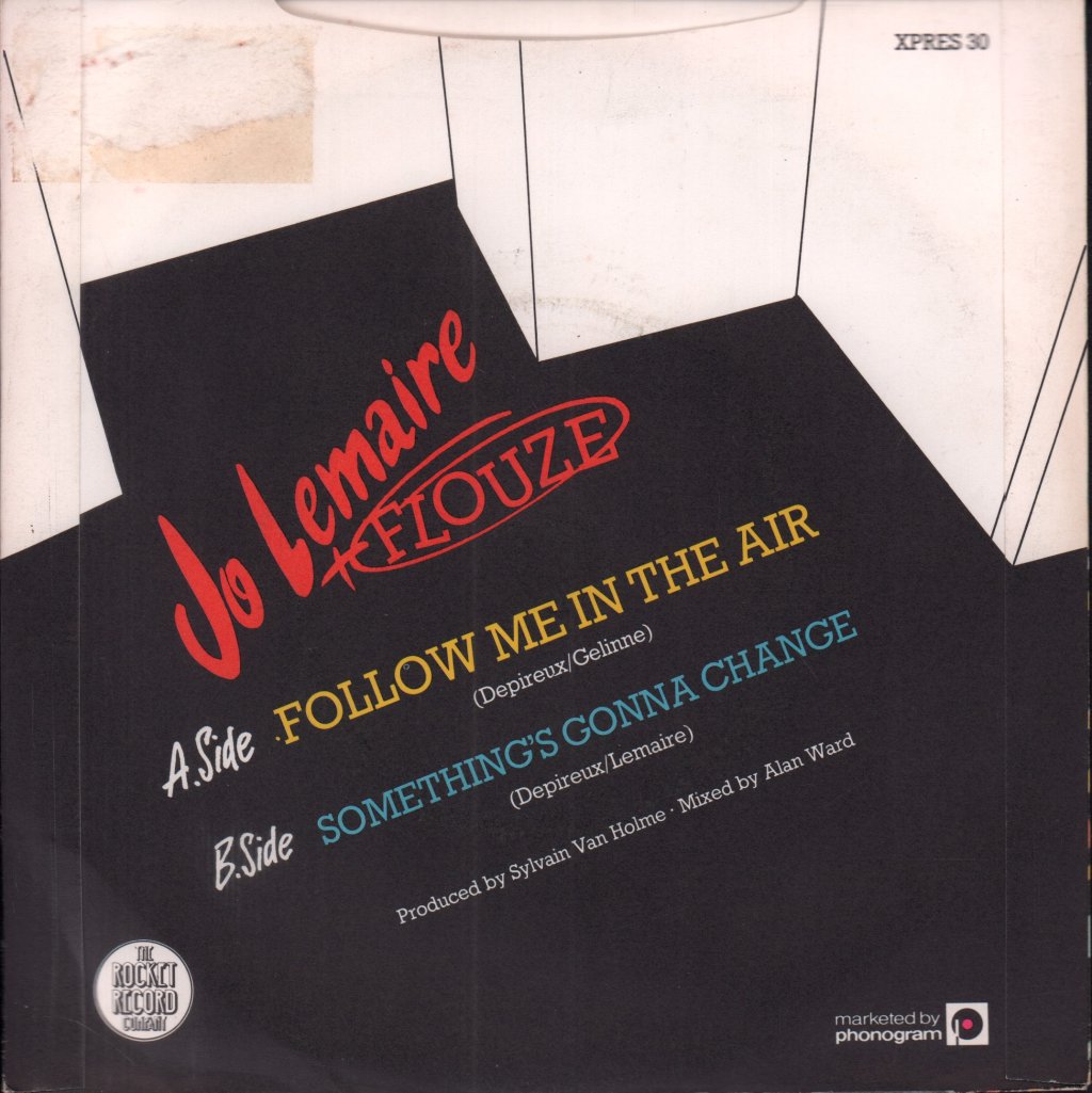 Jo Lemaire And Flouze - Follow Me In The Air - 7 Inch