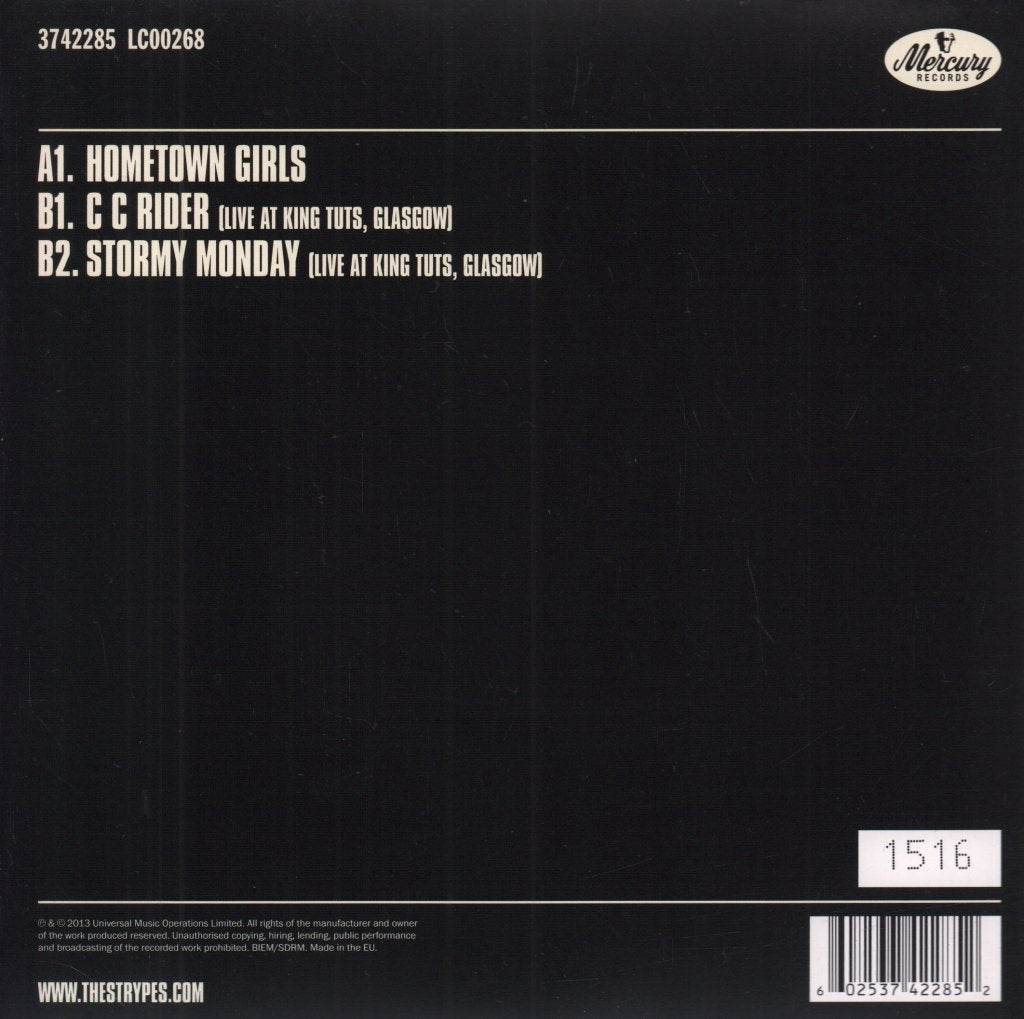 Strypes - Hometown Girls - 7 Inch