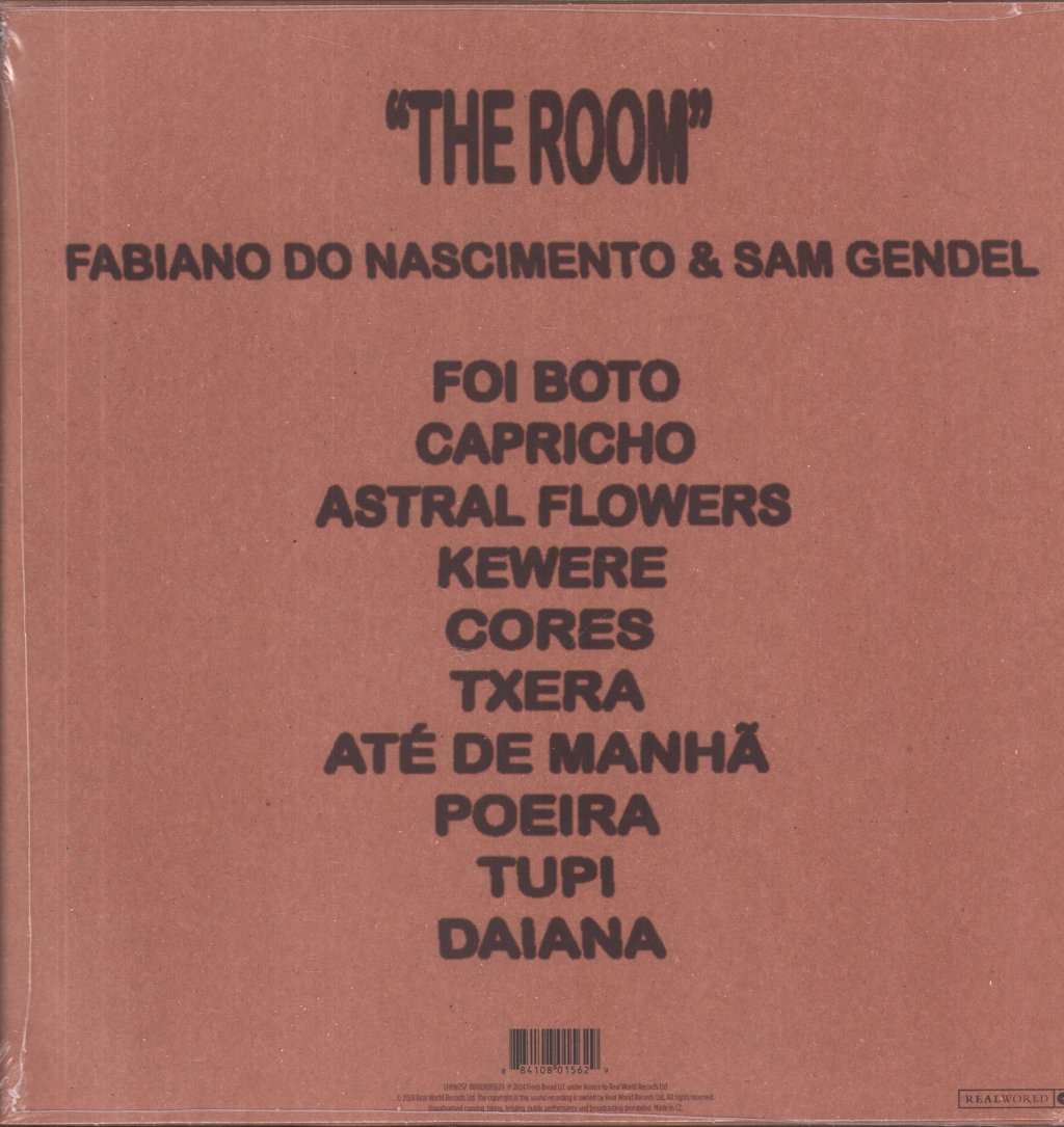 Fabiano do Nascimento And Sam Gendel - Room - Lp