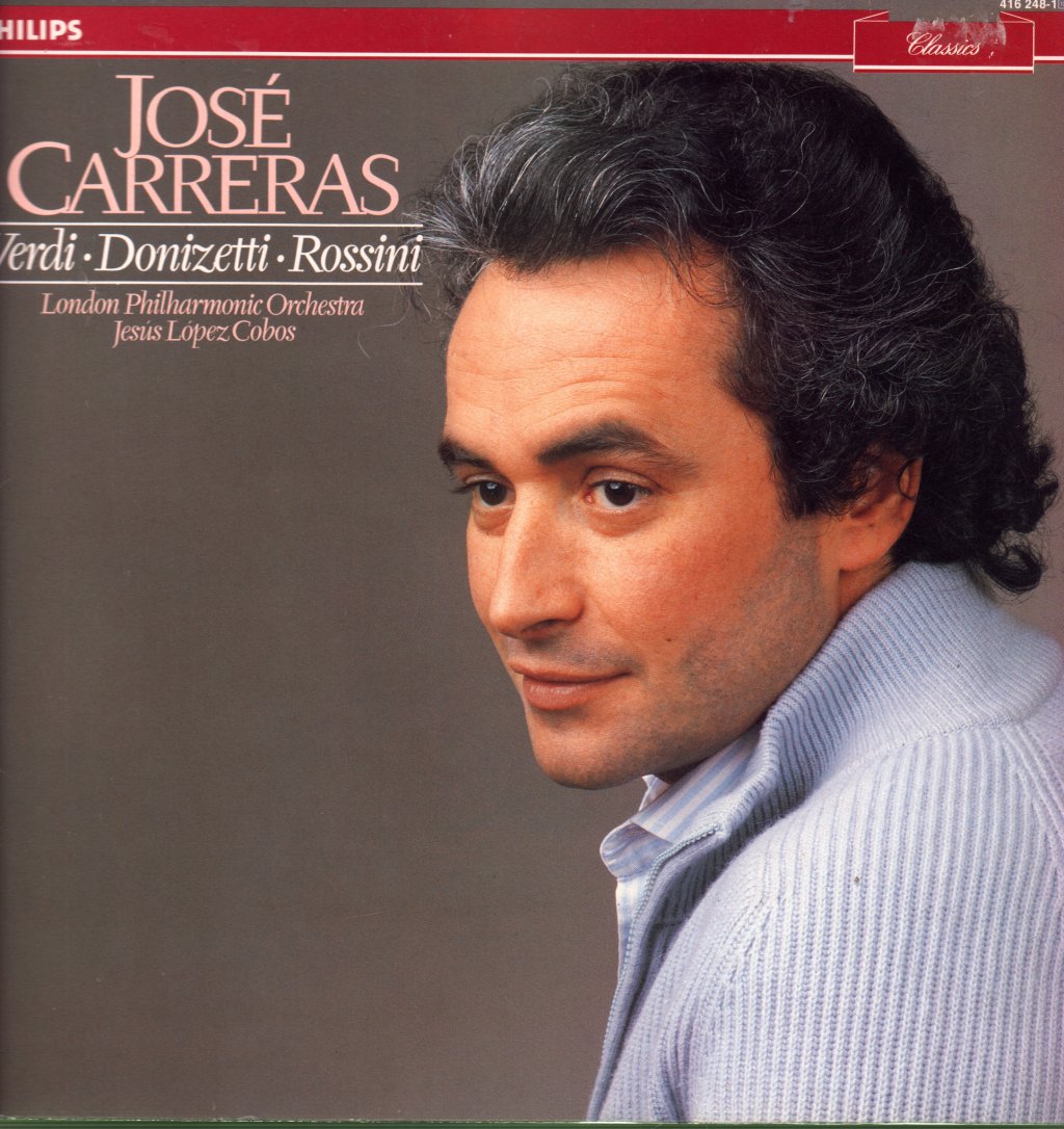 Jose Carreras - Verdi  Donizetti Rossini - Lp