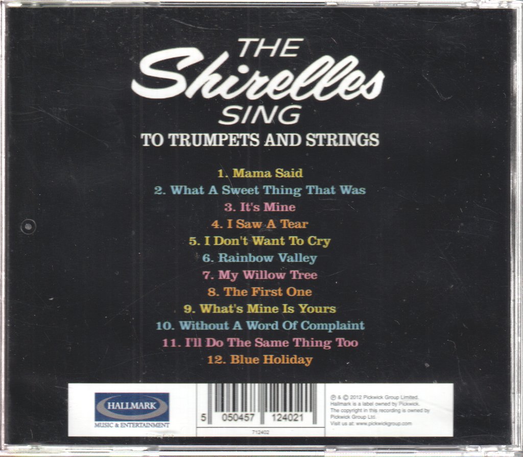 Shirelles - Shirelles Sing To Trumpets And Strings - Cd
