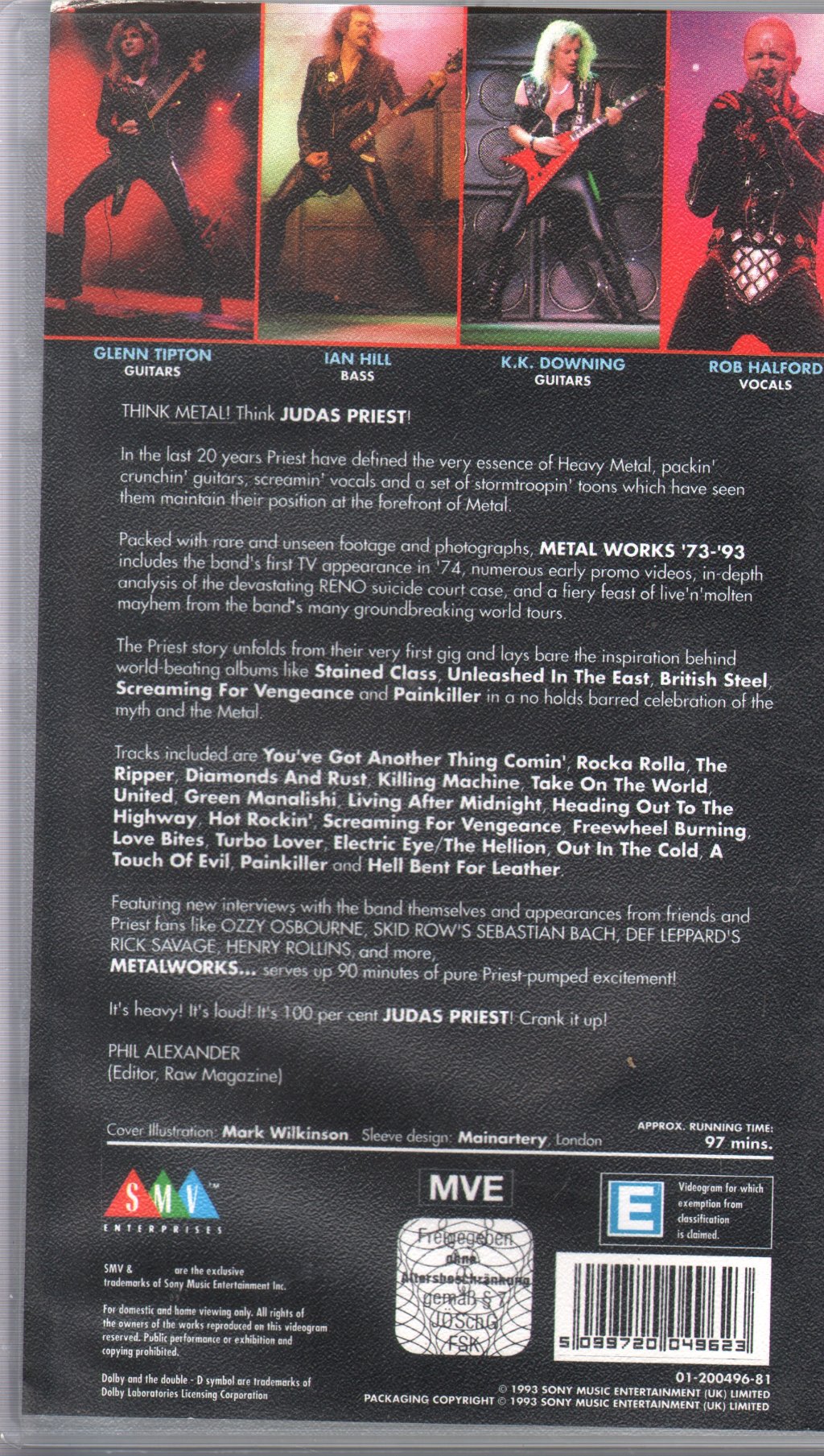 Judas Priest - Metal Works 73 - 93 - Video
