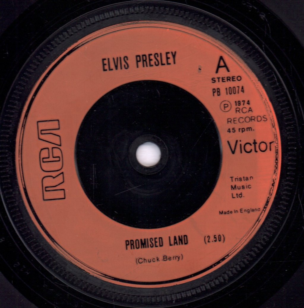 Elvis Presley - Promised Land - 7 Inch