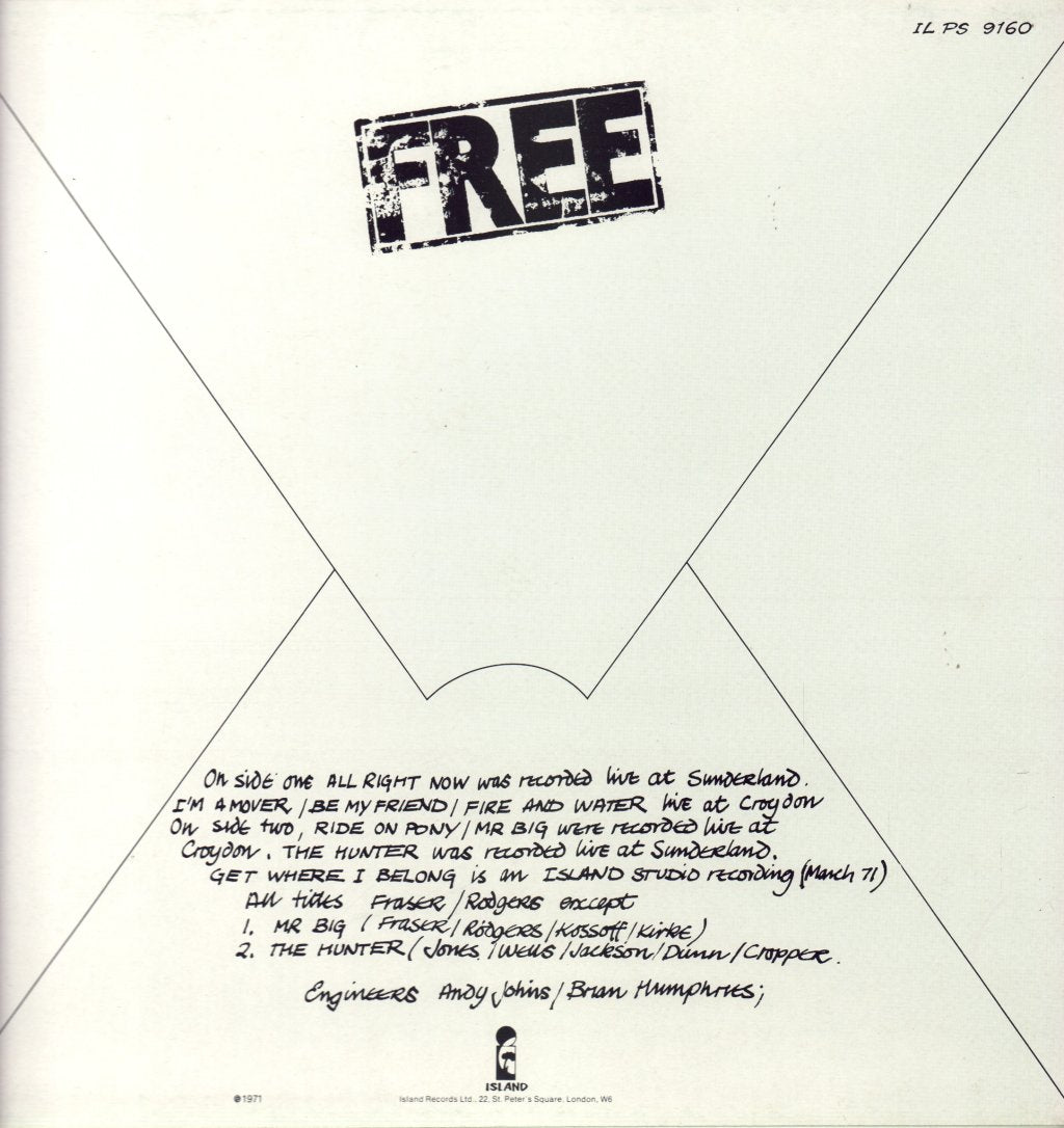 Free - Free Live - Lp