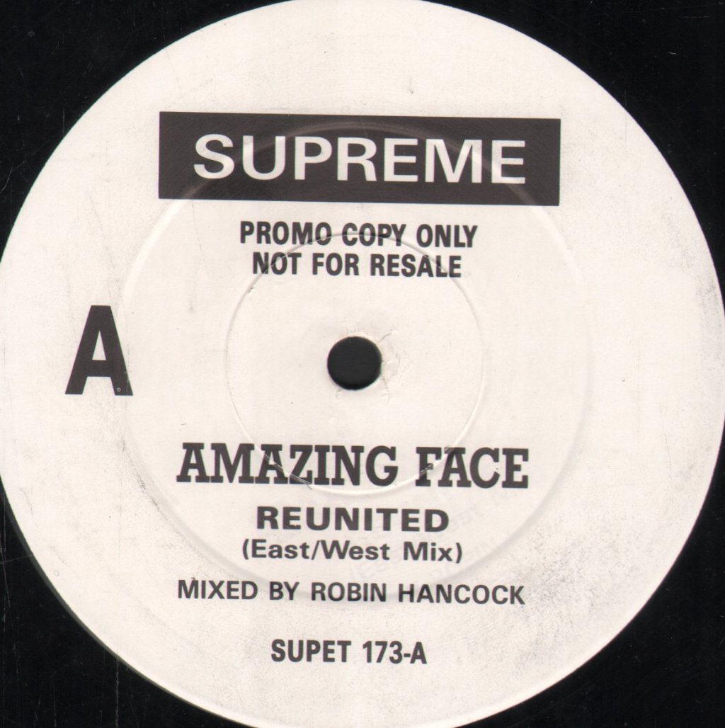 Reunited - Amazing Face - 12 Inch