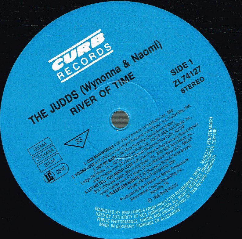 Judds - River Of Time - Lp