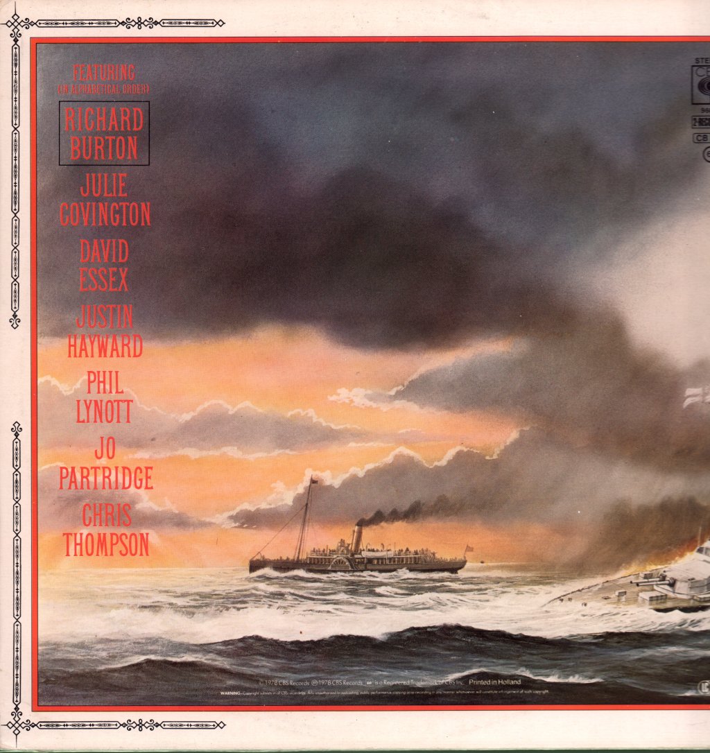 Jeff Wayne - War Of The Worlds - Double Lp