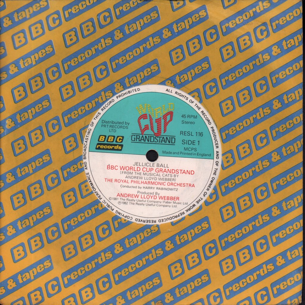 Royal Philharmonic Orchestra - Bbc World Cup Grandstand - 7 Inch