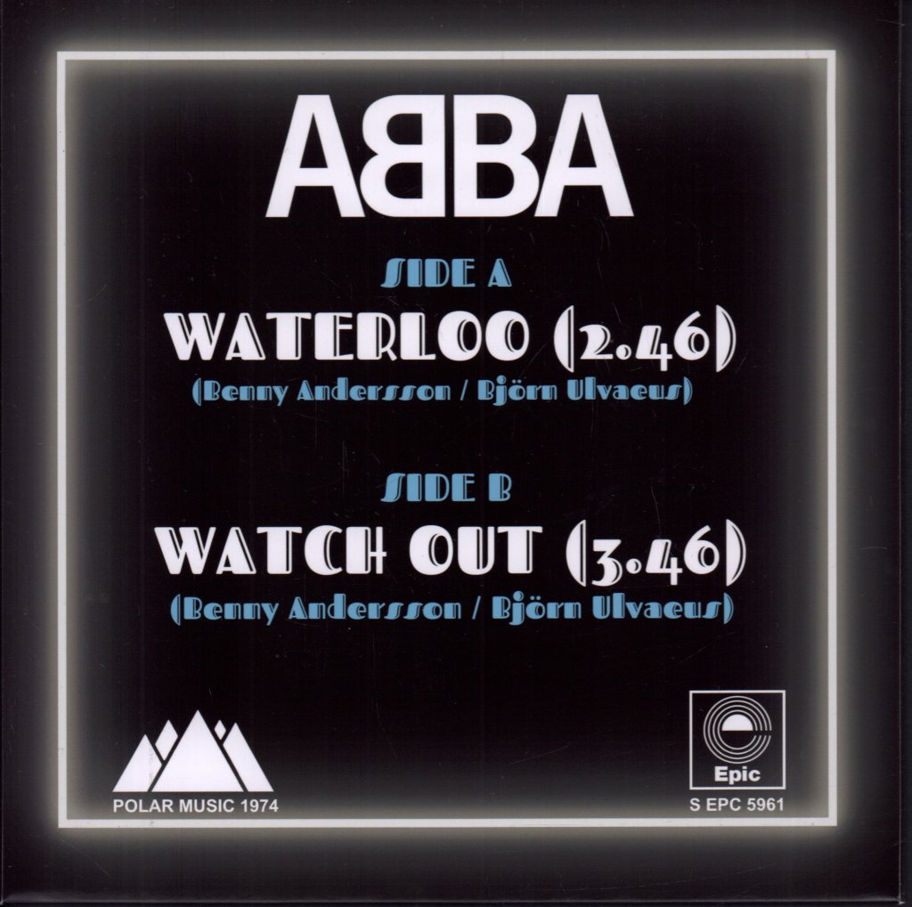 ABBA - Waterloo - 7 Inch