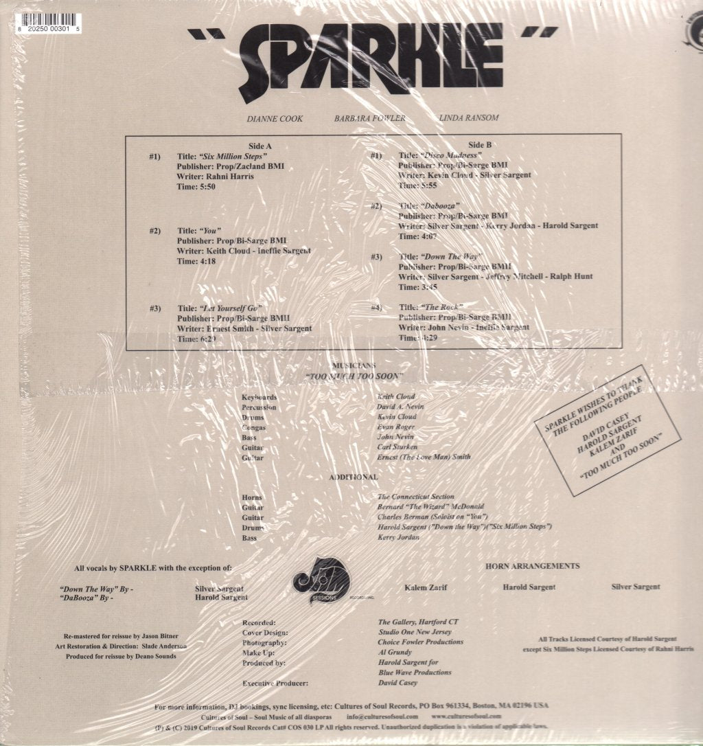 Sparkle - Sparkle - Lp