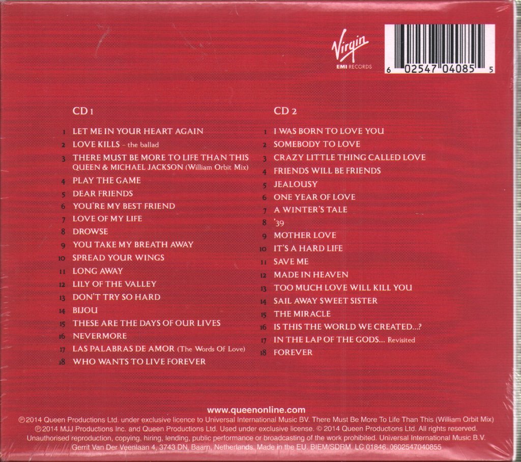 Queen - Forever - Double Cd