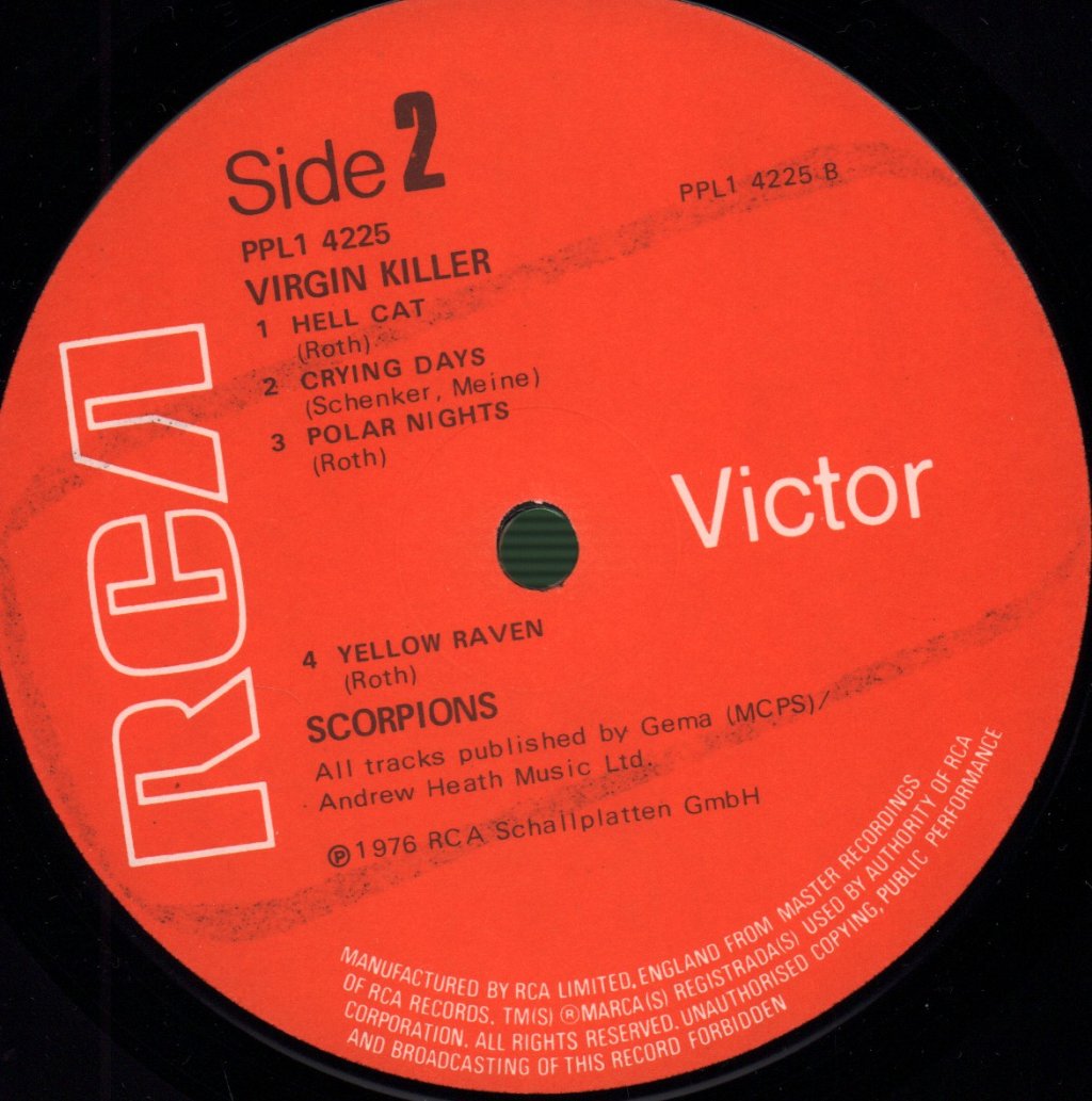 Scorpions - Virgin Killer - Lp